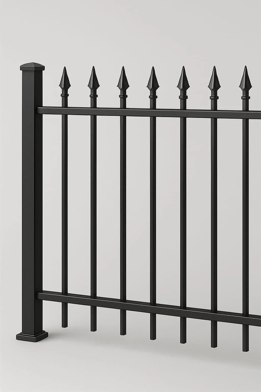 Wrought iron fences and railings - decorative metal fencing solutions